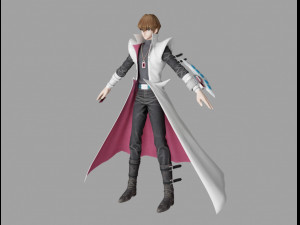 seto kaiba 3D मॉडल