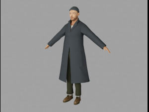 jean reno 3Dモデル