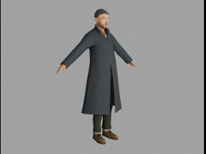 jean reno Modelo 3D