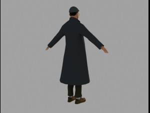 jean reno Modelo 3D