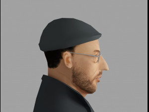 jean reno Modelo 3D