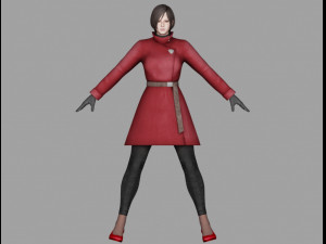 ada wong casual 3D Model