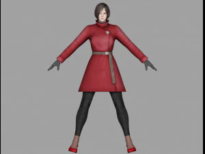 ada wong casual 3D Model