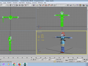 nausicca girl 3D Модель