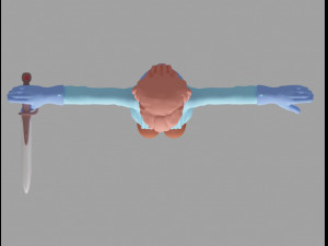 nausicca girl 3D Модель