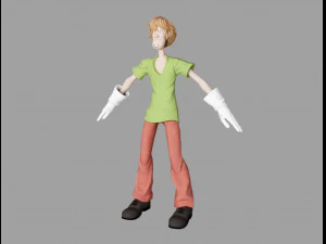 shaggy 3D Model