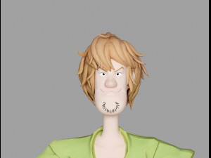 shaggy Modelo 3D