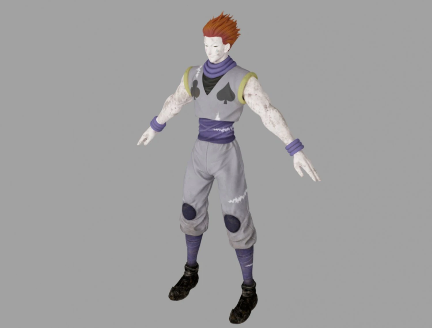 hisoka morow 3D Model .c4d .max .obj .3ds .fbx .stl .blend 