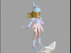 dark magician girl 3D Model
