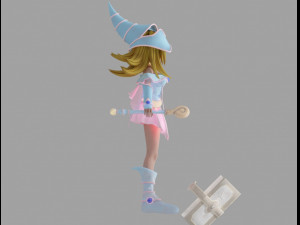 dark magician girl 3D Model
