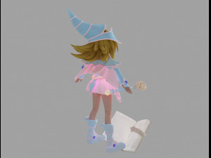 dark magician girl 3D Model