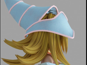 dark magician girl 3D Model