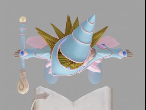 dark magician girl 3D Model