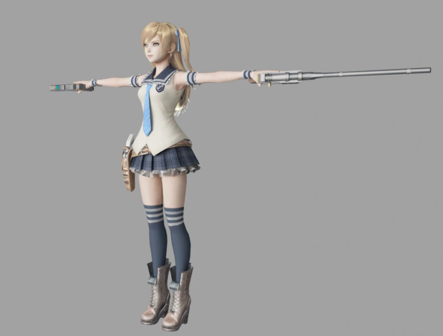 kuroe akane 3D Model .c4d .max .obj .3ds .fbx .stl .blend 