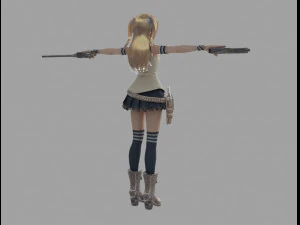 kuroe akane 3D Model