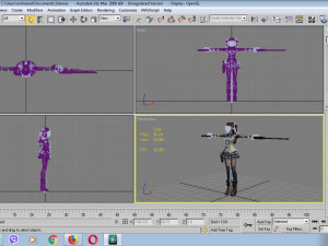 kuroe akane 3D Модель
