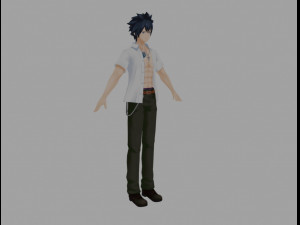 gray fullbuster Model 3D