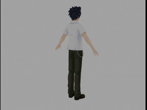 gray fullbuster Model 3D