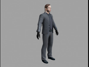 john wick Model 3D