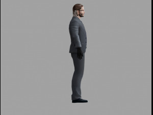 john wick Model 3D