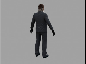john wick Model 3D