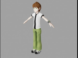 ben tennyson 3Dモデル