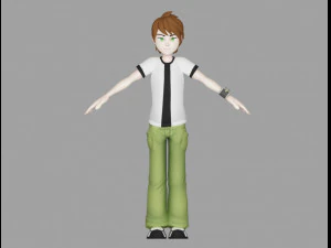 ben tennyson 3D Model