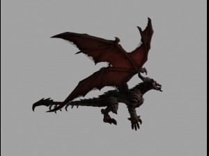 abaddon dragon Modello 3D