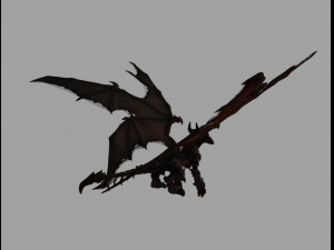 abaddon dragon Modello 3D