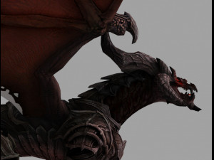 abaddon dragon Modello 3D