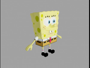 spongebob squarepants Model 3D