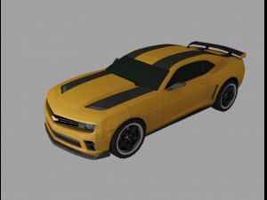 transformas bumblebee 3Dモデル