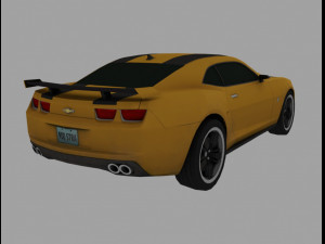 transformas bumblebee 3D 모델