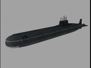 submarine nuclear dawn 3D Model