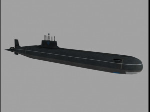 submarine nuclear dawn 3D 模型