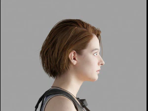 jill valentine re3 3D Model