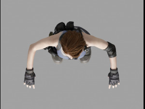 jill valentine re3 Modelo 3D