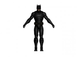batman low poly Model 3D