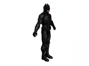 batman low poly Model 3D