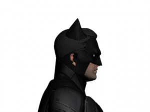 batman low poly Model 3D