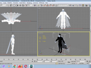 batman low poly Model 3D