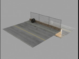 urban backstreet 3D मॉडल