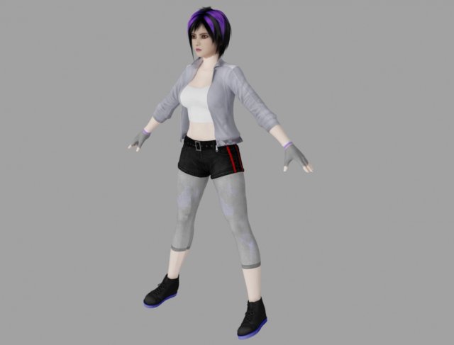 big hero gogo tomago 3D Model .c4d .max .obj .3ds .fbx .stl .blend 