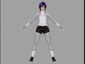 big hero gogo tomago 3D Model