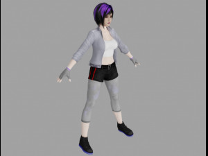 big hero gogo tomago 3D Model
