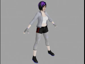 big hero gogo tomago 3D Model