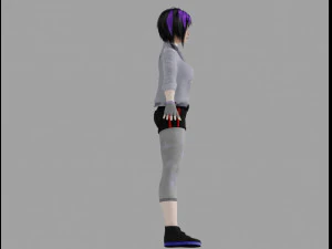 big hero gogo tomago 3D Model