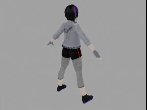 big hero gogo tomago 3D Model