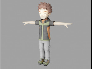 broc from pokemon 3D Модель