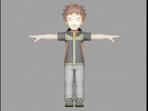 broc from pokemon 3D-Modell